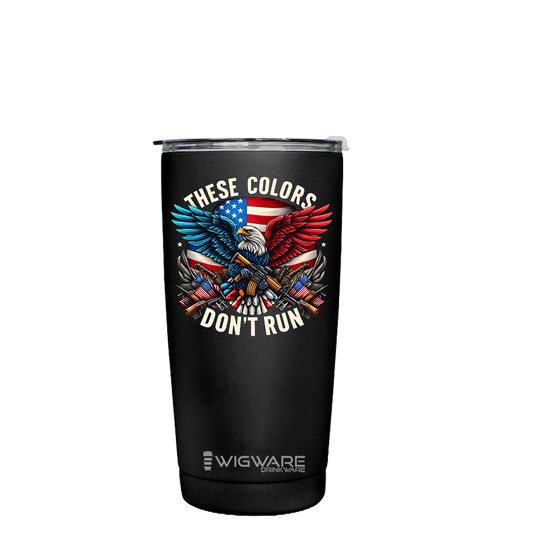 These Colors Don't Run 20 oz Stainless Steel Tumbler Black