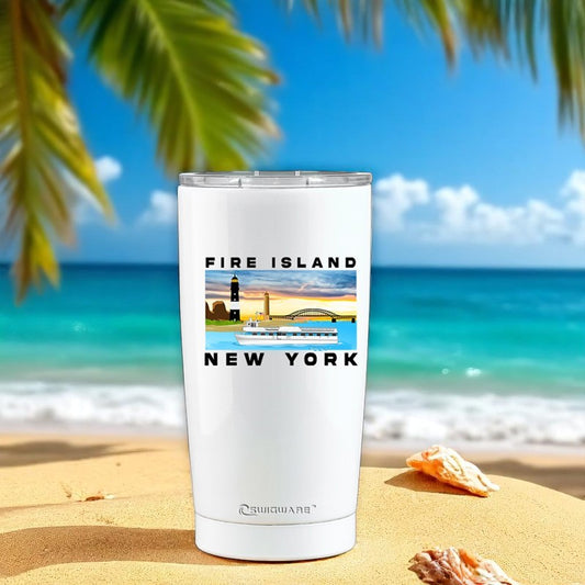 Fire Island Great South Bay 20 oz Stainless Steel Tumbler