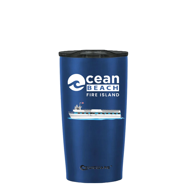 Ocean Beach Fire Island Ferry 20 oz Stainless Steel Tumbler