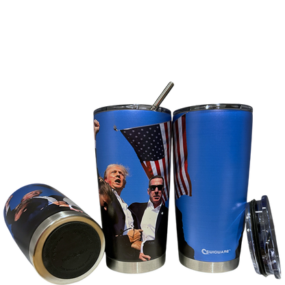 DONALD J TRUMP Assassination Attempt 20 oz Tumbler